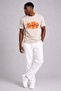 Men's Talented Printed T-Shirt - Stone - 2