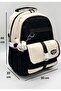 Luxury Unisex Satin Water Resistant Fabric Middle School High School School and Backpack - 3
