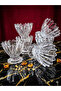 Glass Ice Cream Bowl with Stand - Snack Bowl (180ml) 6 Pieces - 4