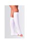 White Short Anti-Embolism Medical Compression Socks – Open Toe – Foot, Ankle & Calf Support – Sizes S–XXL – Unisex - 5