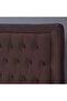 BIANCA HEADBOARD VELVET BROWN L-200 : H-125 CM - 4