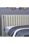 VENUS HEADBOARD VELVET WHITE L-200 : H-125 CM