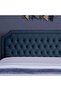 ANDROMEDA HEADBOARD CHANEL NAVY BLUE L-140 : H-125 CM - 2