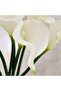 Calla Lily Artificial Flower 8 Pcs Set H39cm - White - 2
