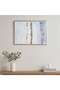Lustre Hand Painted Canvas Wall Art 50x71cm - Blue - 2