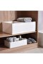 Ease 2-compartment Foldable Clothes Organizer 34x51x18cm - White