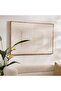 Mosaico Hand Woven Wool Large Wall Art With Wood Frame 100x150cm -beige - 2