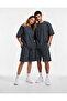 Oversize Short Sleeve Shorts Suit Suitable for Women, Men, and Couples - 4