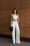 8272 Women's Embroidered Trousers - 5