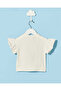 Infant Girls Cream Printed T-shirt - 4