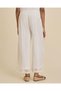 Senior Girls Ivory Pin Tuck Flared Trousers - 3