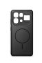 Infinix Note 60 5G 2026 SilkTouch Premium Matte Silicone Protective with Thin Magsafe Case Cover - 3