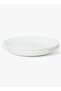 10 inch Large Dinner Plate Set of 6, Lightweight Round Opal Glass White Dinnerware Plates, Dishwasher and Microwave Safe - 2