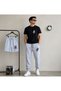 Unisex 3-Piece Combination Set Oversize T-Shirt + Sweatpants + Shorts Casual Sportswear Set
