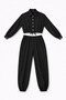 Snap Button Belly Tie Set - 3