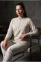 Two-Thread Stand Collar Zippered Single-Pocket Tunic - 5