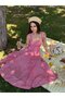 Red Gingham Long Dress - 261093 - 6