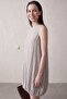 My Fashion Textured Lyocell Loose Mini Dress - 6