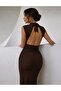 Elegant Back Design, Attention-Getting, Body-Flattering Maxi Dress - 3