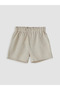 Beige Baby Girl Openwork Set - 4
