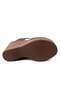 D26Yt-1720 Platform Padded Leather Young Women's Slippers - 4