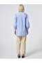 Striped Embroidered Tunic Airman Blue - 4