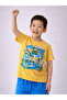Boys Cotton Graphic T-Shirt and Shorts Set - 3