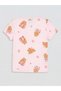Peak New Season Crew Neck Girls' Shorts Pajama Set - 5
