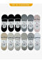 Gülçiçek Combed Cotton Ballerina Cotton Summer Cotton Comfortable Women's Socks 12-Pack - 2