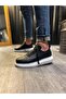 Jy914 Drake Lace-Up Leather Men's Casual Sneaker Shoes Cbt Black - 2