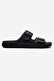 Enova 2 Buckle Men's Slippers Black - 2