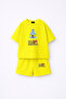 Super Bear Adventure Super Bear Printed Oversize 100% Cotton T-Shirt Shorts 2-Piece Children's Set