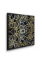 Abstract Kintsugi Stone Islamic Wall Art | Framed Canvas Print with Gold Foil Embossed | Luxury Modern Decor for Living Room, Bedroom, Office & Gift - 3