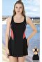 Zen Swimmer Shorts Dress Swimsuit Black