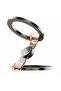 Dual-Sided Magnetic Ring Phone Grip Holder, Adjustable Finger Loop Kickstand - Silver - 5