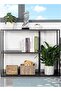 3-Layer Metal Console Table, Foyer Table, Suitable for the Entrance, Living Room, Corridor, Balcony - 6
