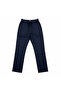 Men's Navy Blue Drawstring Tapered Chinos - 7