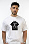 The Boys_3 Design Printed Oversize White T-Shirt