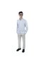 Men’s Cotton Slim Oxford Shirt with Embroidery - 2