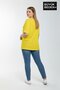 Women's Plus Size a Printed 3Xl-6Xl Crew Neck T-Shirt Spr26Btsk510-12 - 2