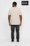 Men's Large Size Unified Collective Printed 3Xl-6Xl Crew Neck T-Shirt Spr26Bts510-10 - 3