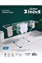 Extendable Clothes Drying Rack, 18M Drying Space, Foldable, Heavy Duty, Rust Resistant Iron - 5