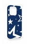 iPhone 15 Pro Compatible Mega Star Patterned Silicone Case - 3