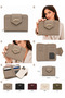 Glanzia Luna Greige Women's Wallet with Zipper Card Holder, Stylish Wallet for Daily Use - 2