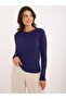 Pulover Dama Bleumarin - 4