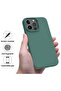 Case for iPhone 15 Pro Max Cover Green Slim Fit Soft Back TPU Cover Flexible Silicone Cover Matte for iPhone 15 Pro Max - 7