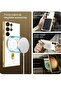 Magnetic Clear Case for Samsung Galaxy S23 Ultra with Camera Lens Protector Magsafe Compatible - 4