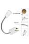 Flexible E27 Lamp Bulbs Holder Converter Adapter UK Plug AC Power to E27 LED Bulbs Socket Adapter - 3