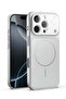 iPhone 16 Pro Case Magnetic Slim Shockproof Protective Cover with Strong Hold Magnet