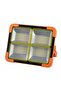 100W Solar LED Flood Light , Portable Rechargeable Emergency Work Light with Power Bank, IP66 Waterproof Outdoor Camping Lamp, 5 Light Modes & Adjustable Stand - 4